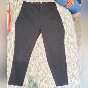 Terra & Sky Black Skinny Jeans - 3X